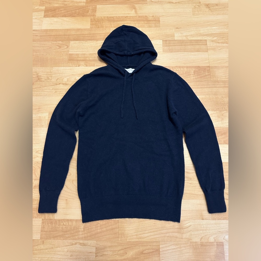 Everlane Original 100% Cashmere Hoodie - Men’s Size XS (Navy Blue) SOLD OUT